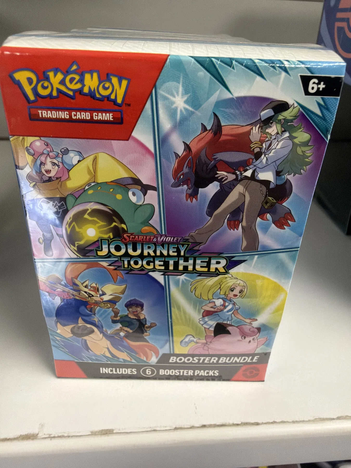 Pokemon Scarlet and Violet Journey Together booster bundle sealed product
