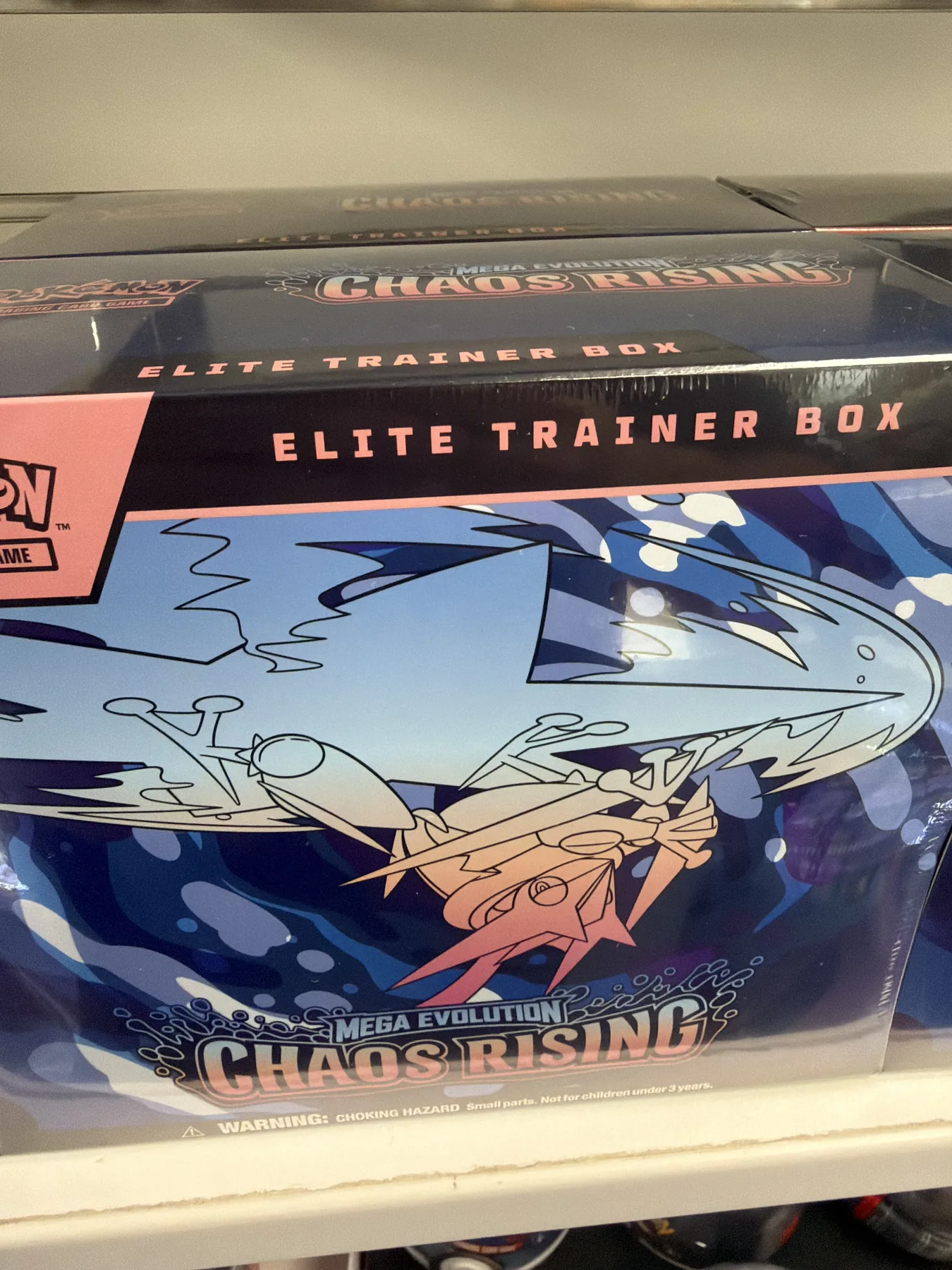 Pokemon Mega Evolution Chaos Rising Elite Trainer Box sealed