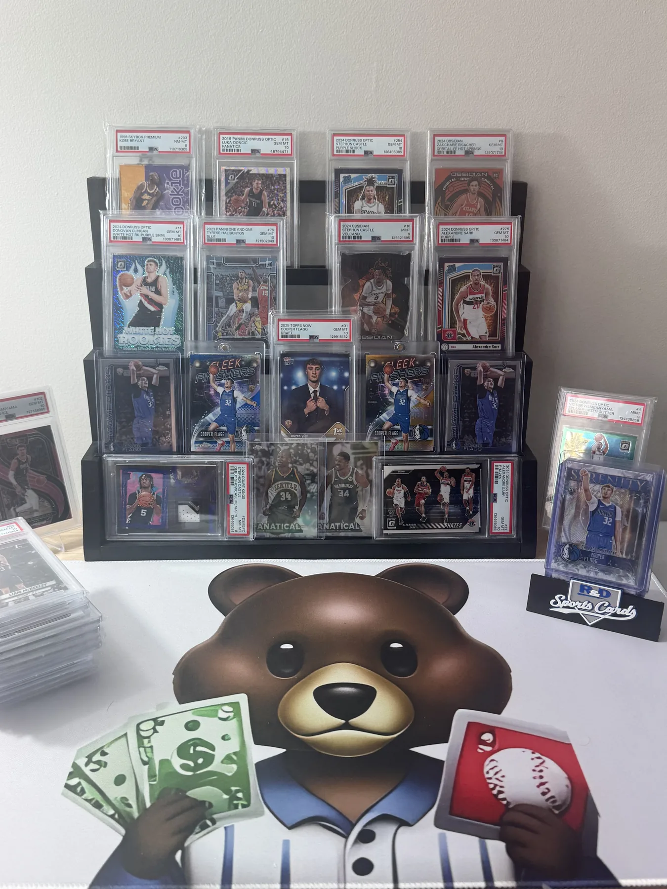 Eddie Bear Trading Cards collection of PSA and BGS graded cards